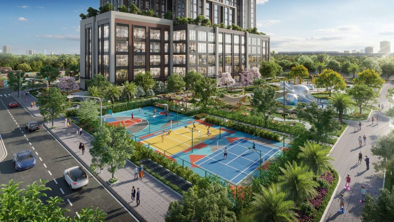 Sân tennis G5, G6 The Sola Park